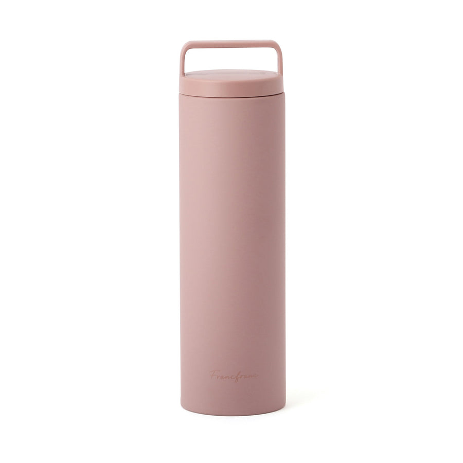 Stainless steel bottle with handle, 730ml, pink