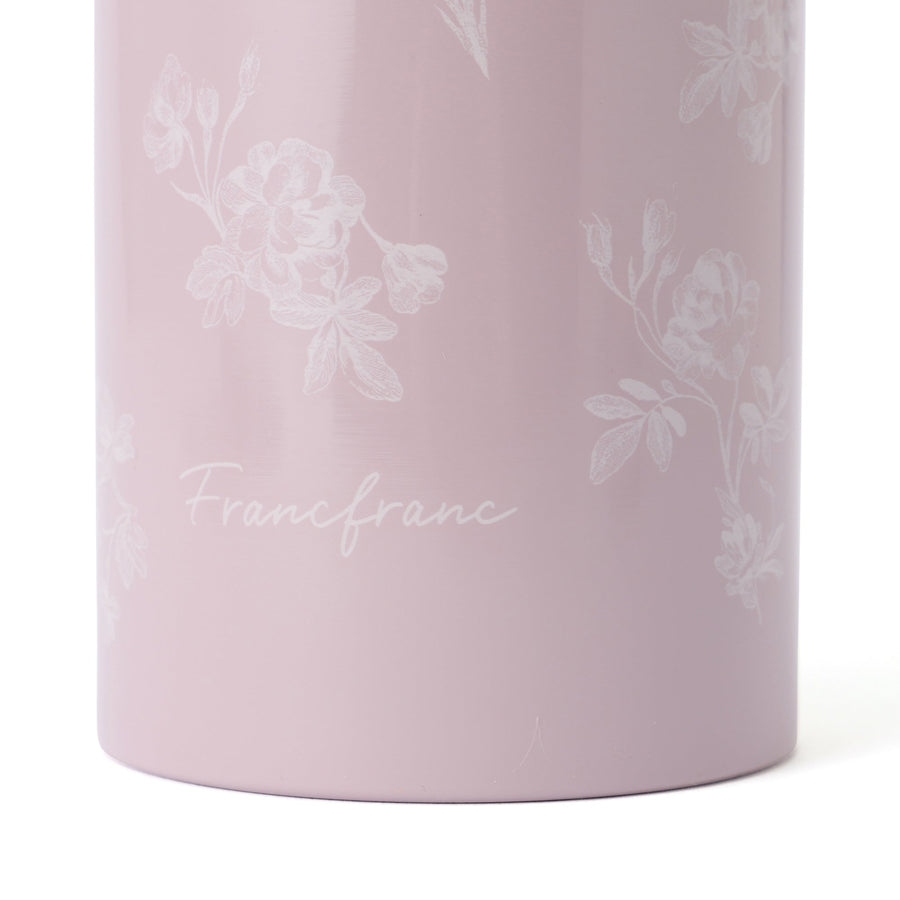 Stainless steel bottle with handle, 730ml, Chic Flower, Pink