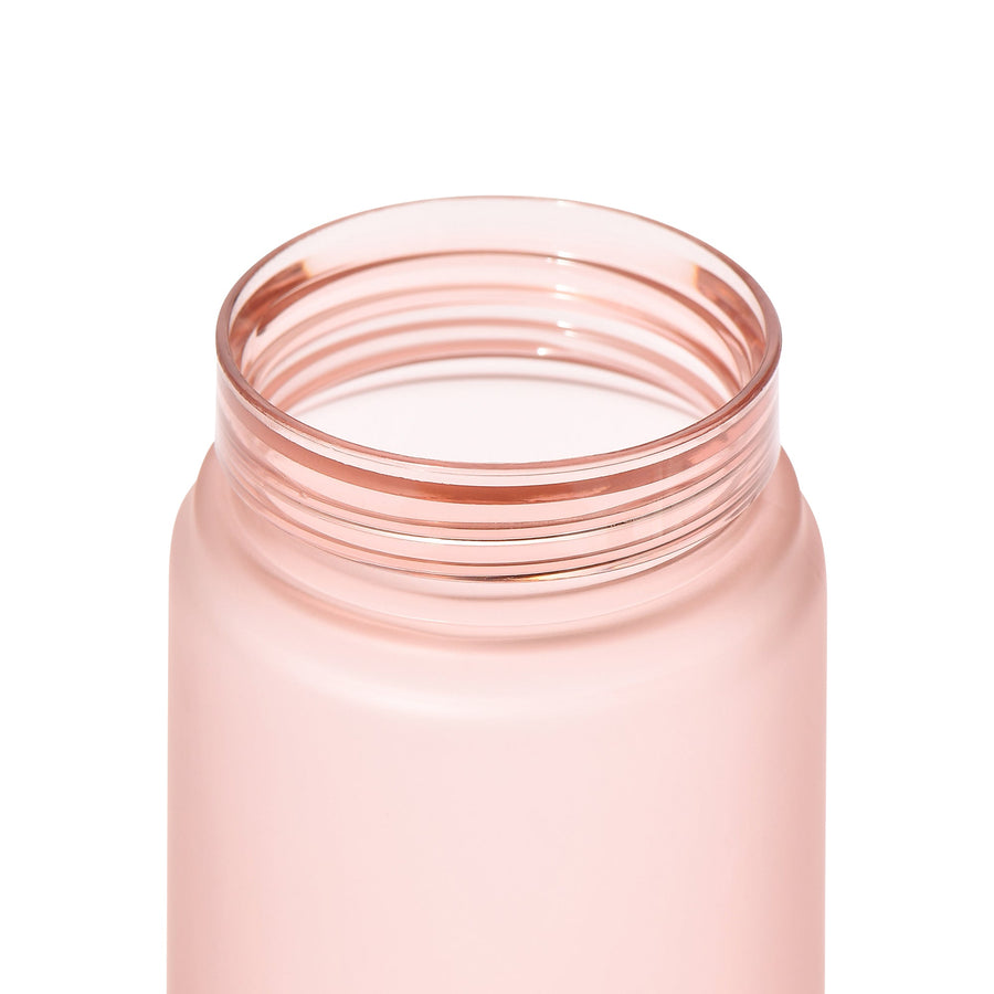 One-touch clear bottle, pink