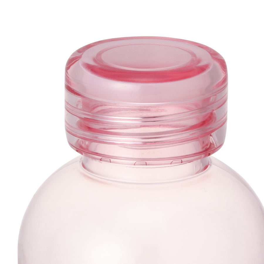 クリアボトル 600ml ピンク