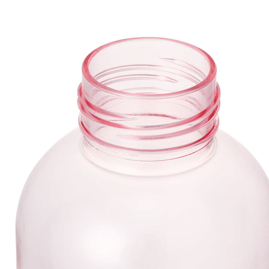 クリアボトル 600ml ピンク