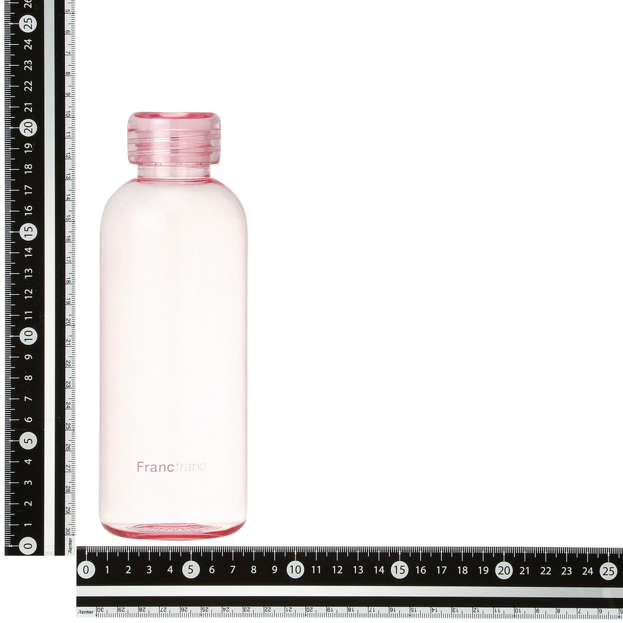 クリアボトル 600ml ピンク