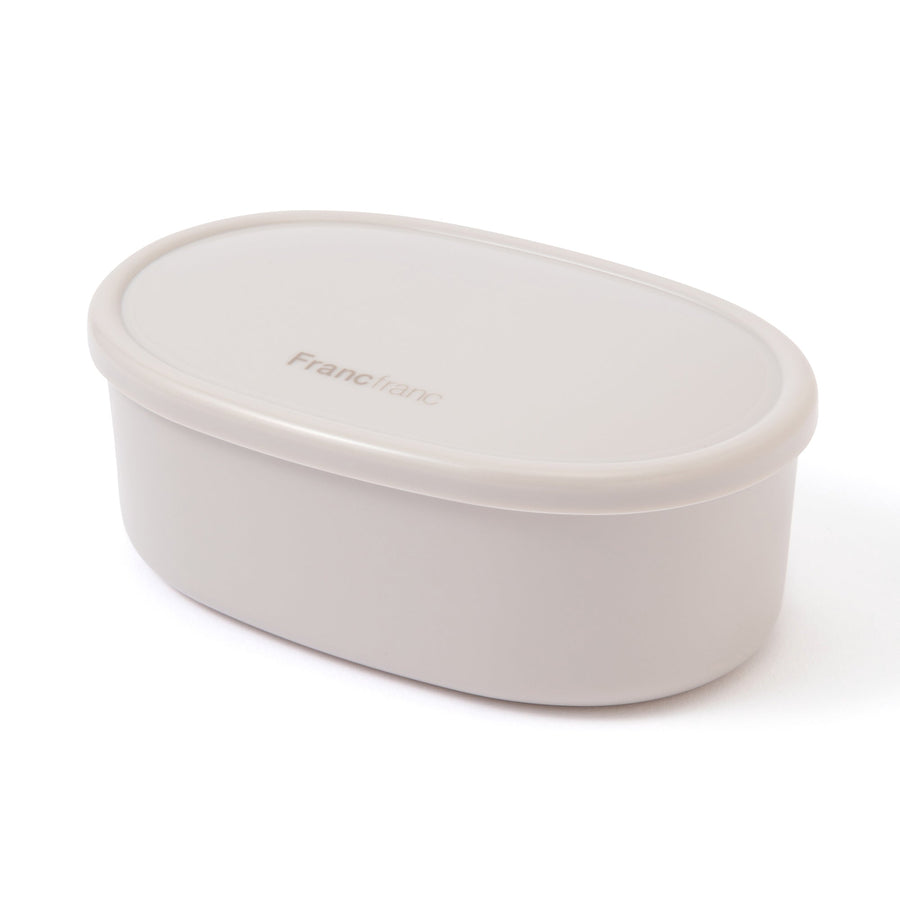 ロゴ フードコンテナ 3個セット グレー