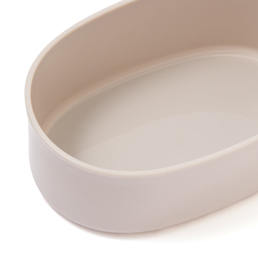 ロゴ フードコンテナ 3個セット グレー