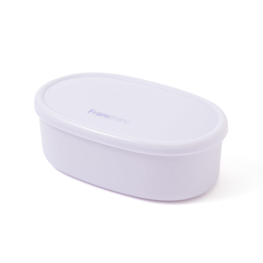 ロゴ フードコンテナ 3個セット パープル