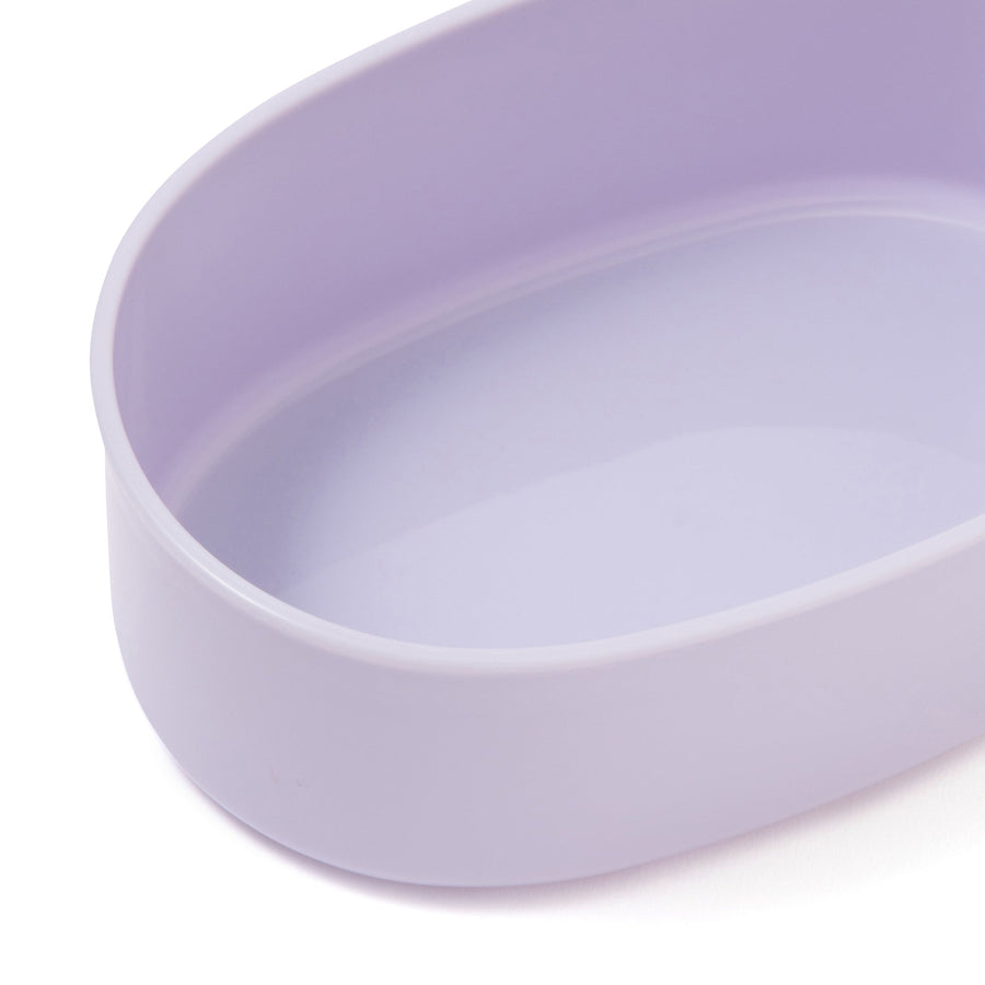 ロゴ フードコンテナ 3個セット パープル