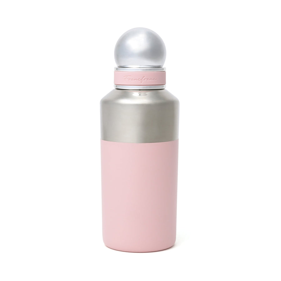 Layered Stainless Steel Bottle 420ml Light Pink