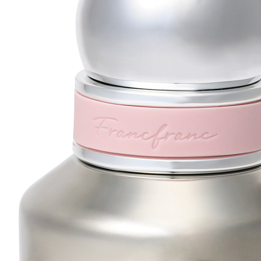 Layered Stainless Steel Bottle 420ml Light Pink