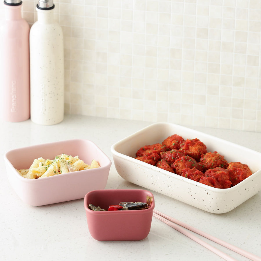 セラミック フードコンテナ S ピンク