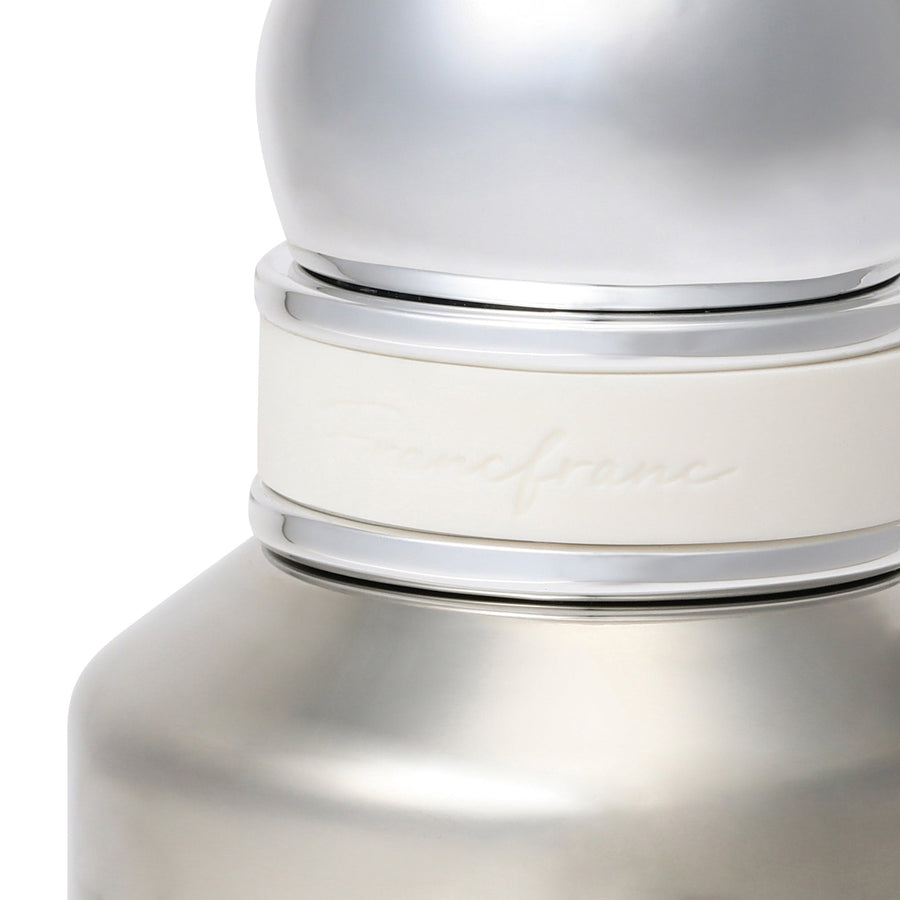 Layered Stainless Steel Bottle 420ml White