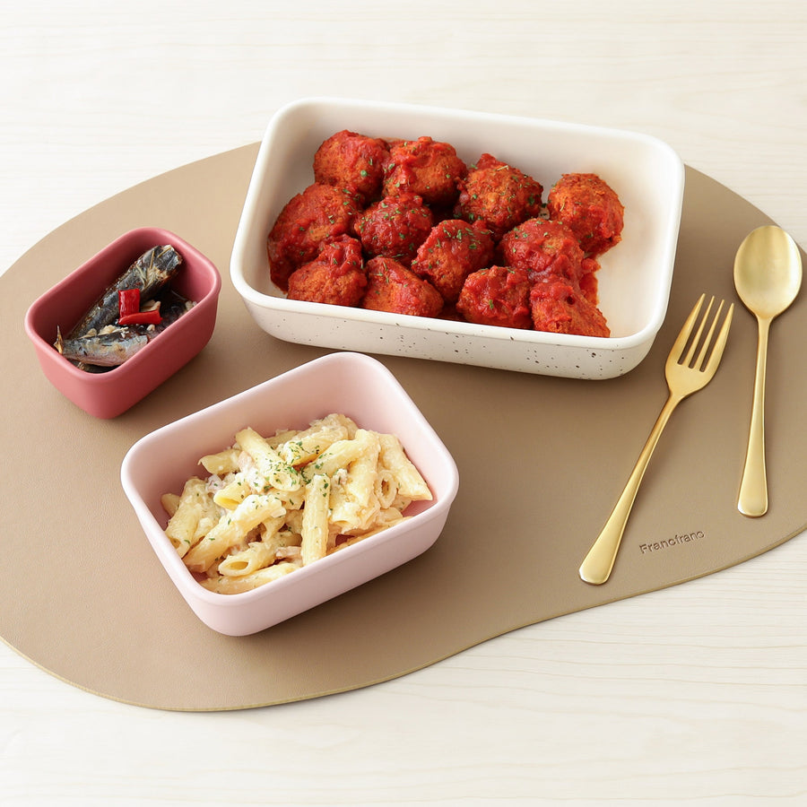 セラミック フードコンテナ S ベージュ