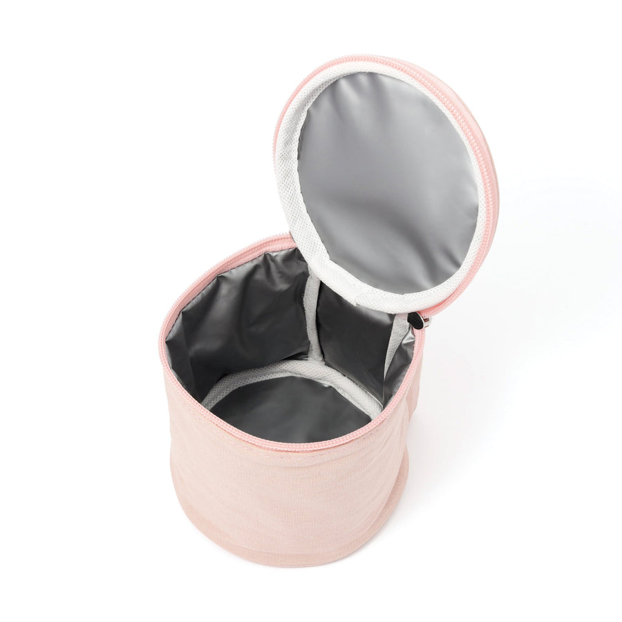 ケース付きロゴスープジャー ピンク