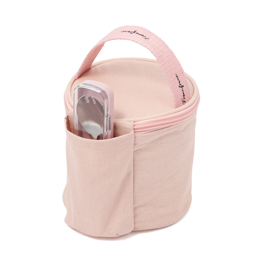 ケース付きロゴスープジャー ピンク