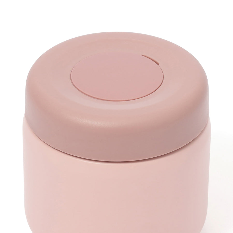 ケース付きロゴスープジャー ピンク