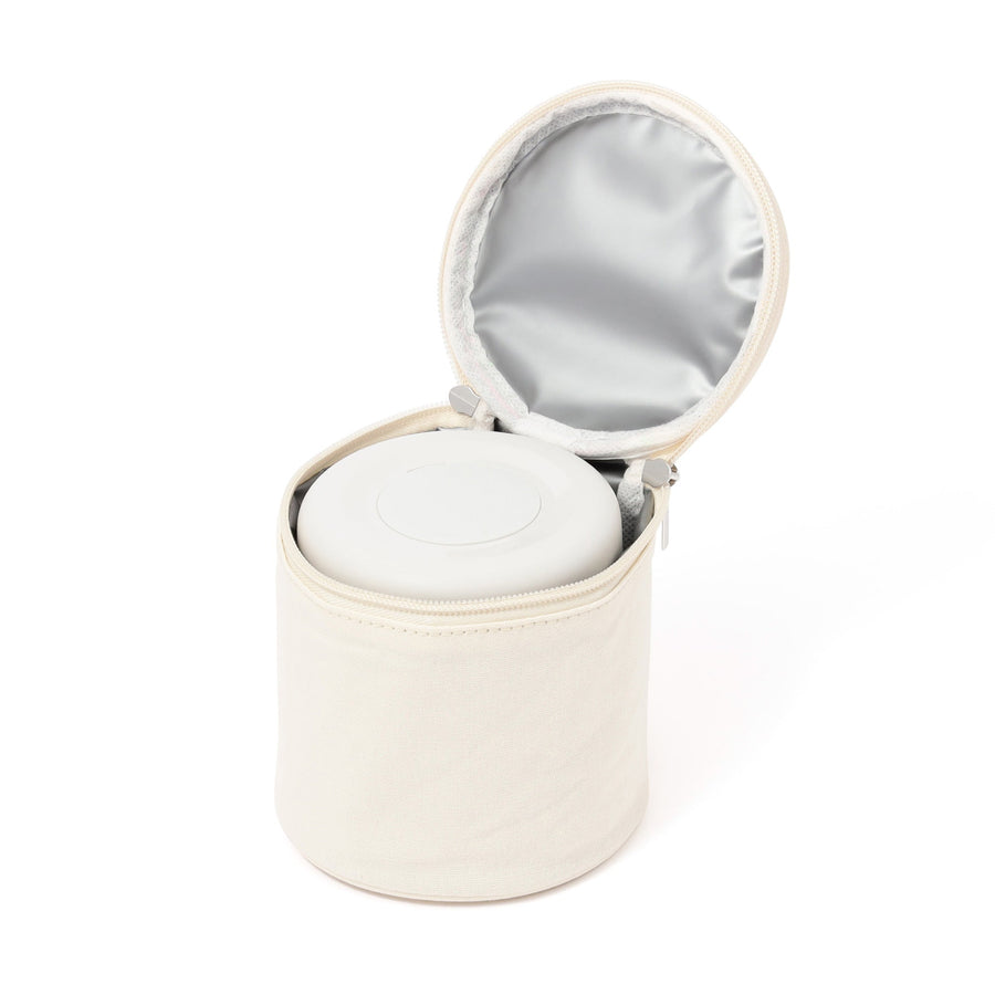 ケース付きロゴスープジャー アイボリー