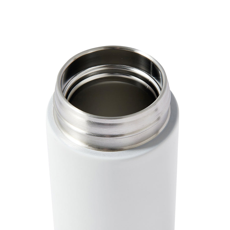 Stainless steel tea bottle 300ml white