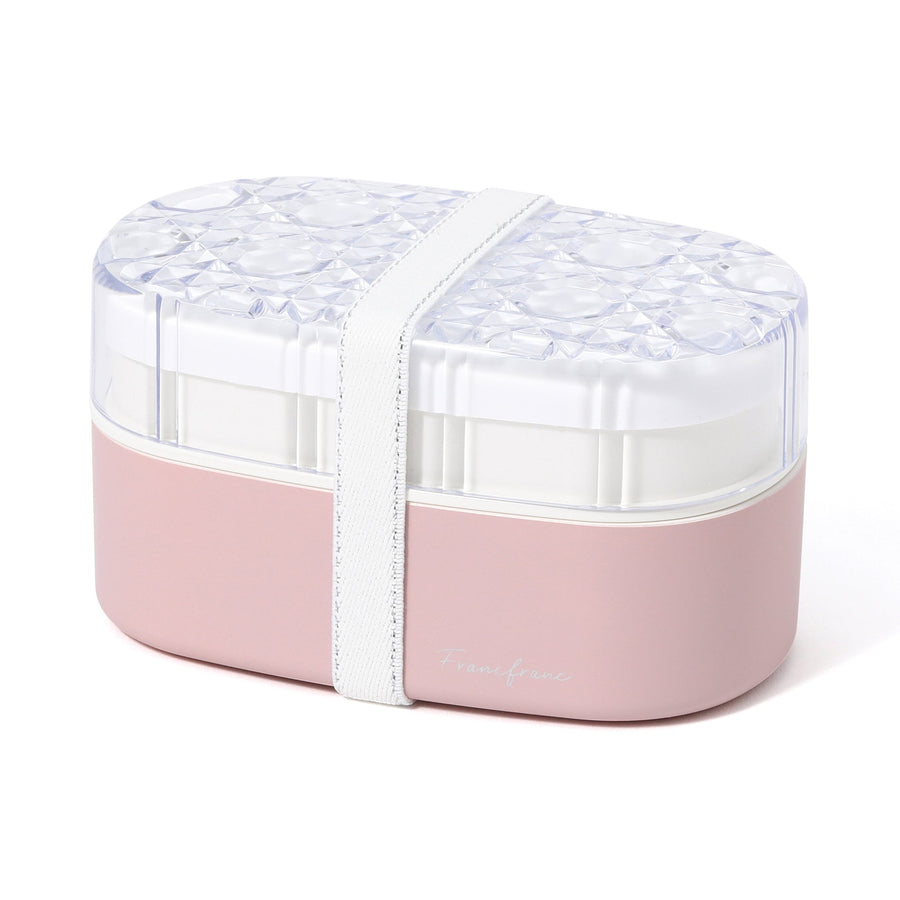 Jewel Lunch Box Round Pink