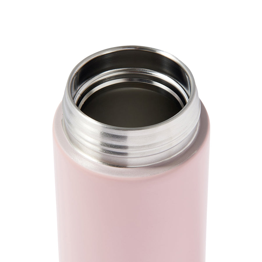 Stainless steel tea bottle 300ml pink