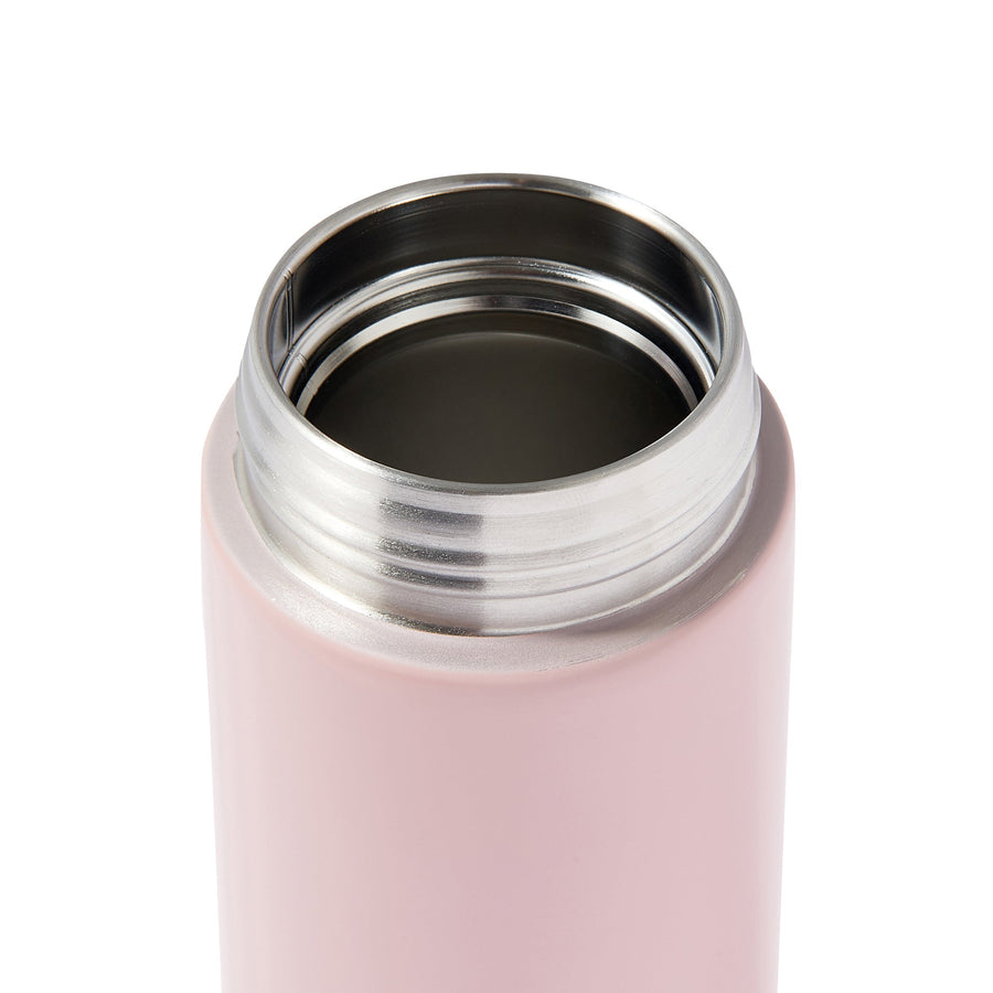 Stainless steel tea bottle 500ml pink