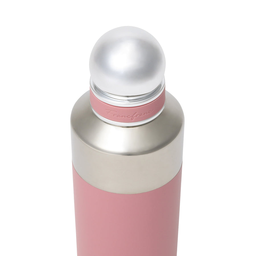 Layered Stainless Steel Bottle 420ml Dark Pink