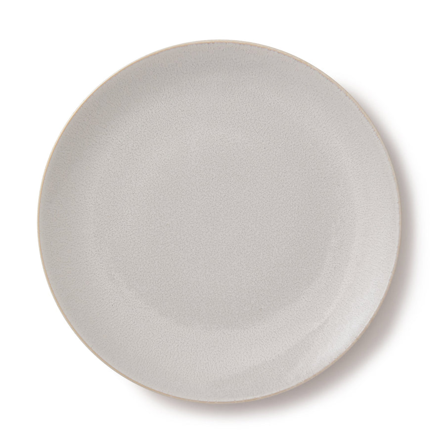 Mino ware colored plate L light gray