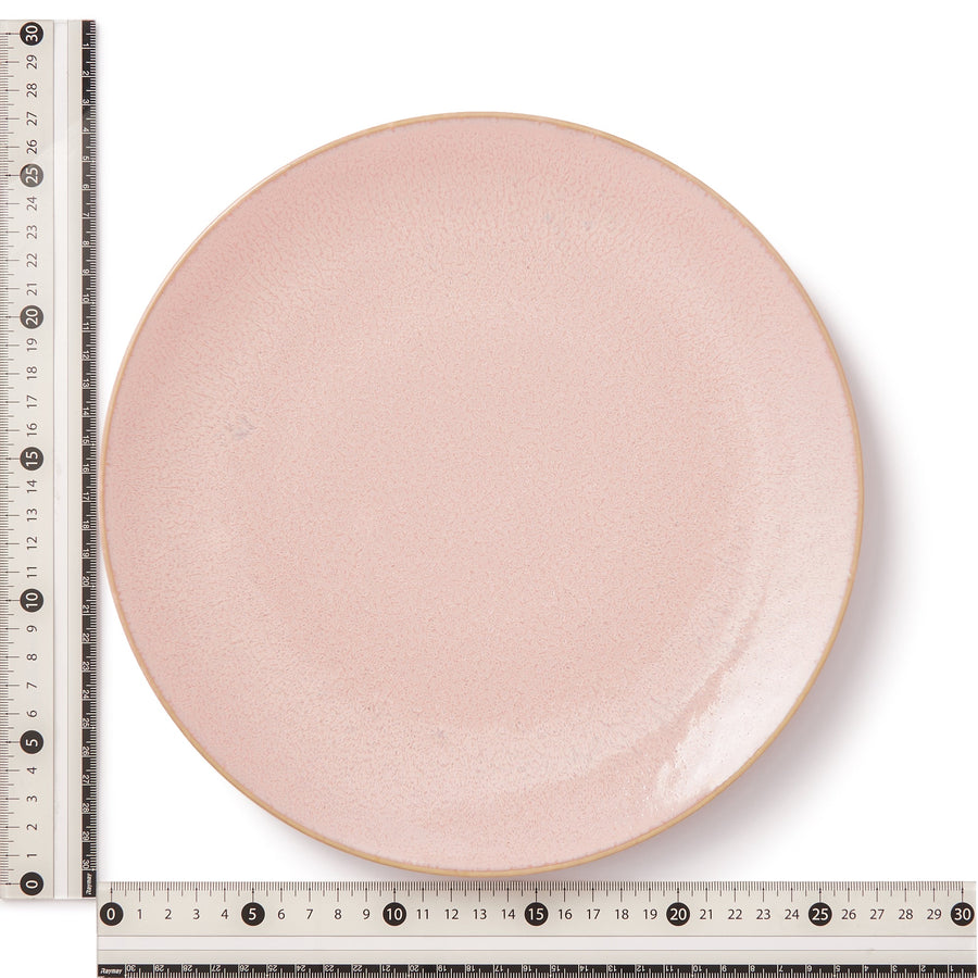 Mino Ware Colorful Plate L Light Pink