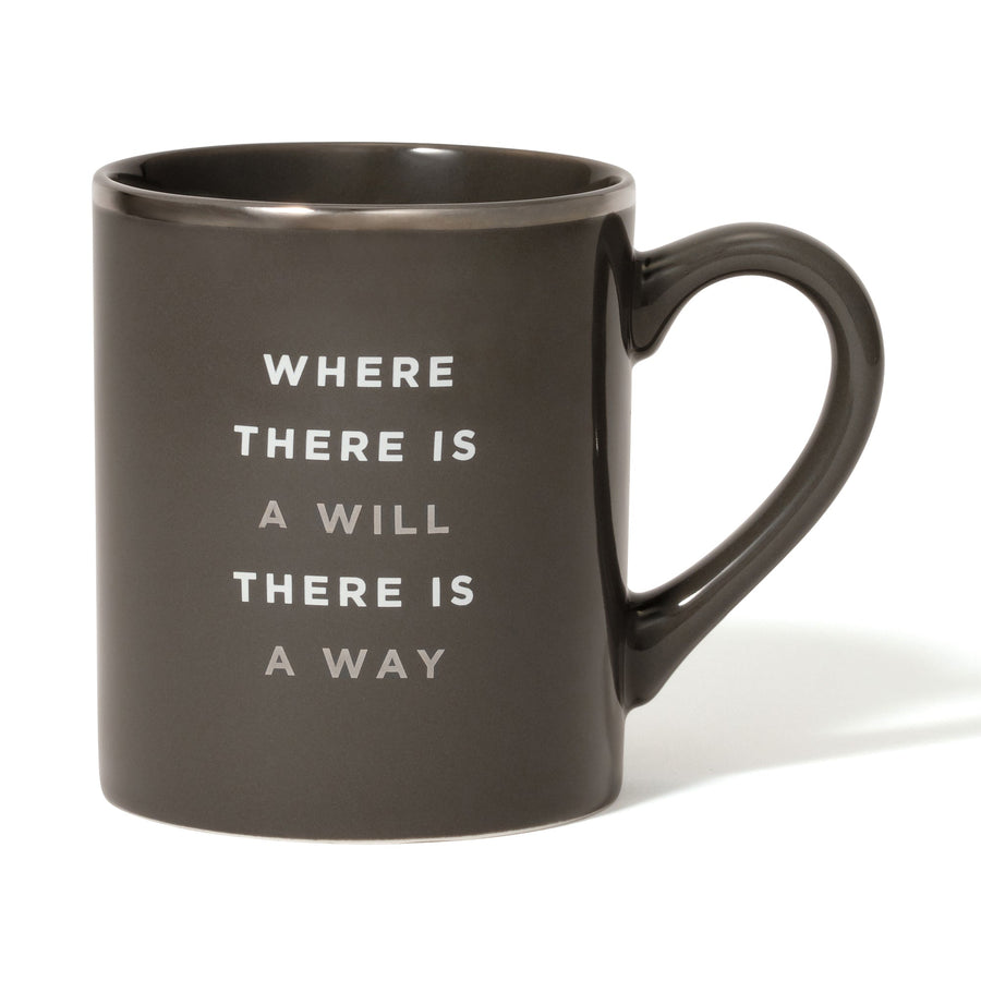 Mio Mug Message Dark Grey