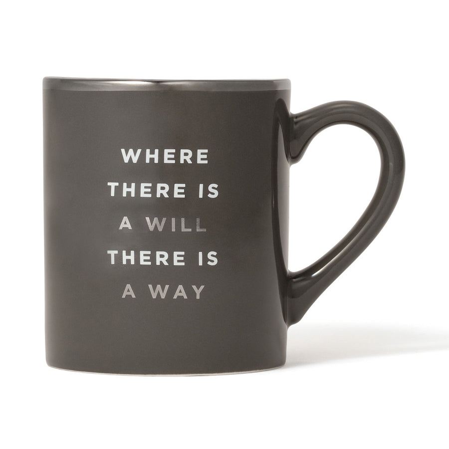 Mio Mug Message Dark Grey