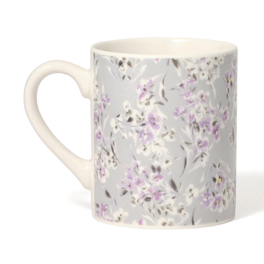 Mio Mug Floral Grey