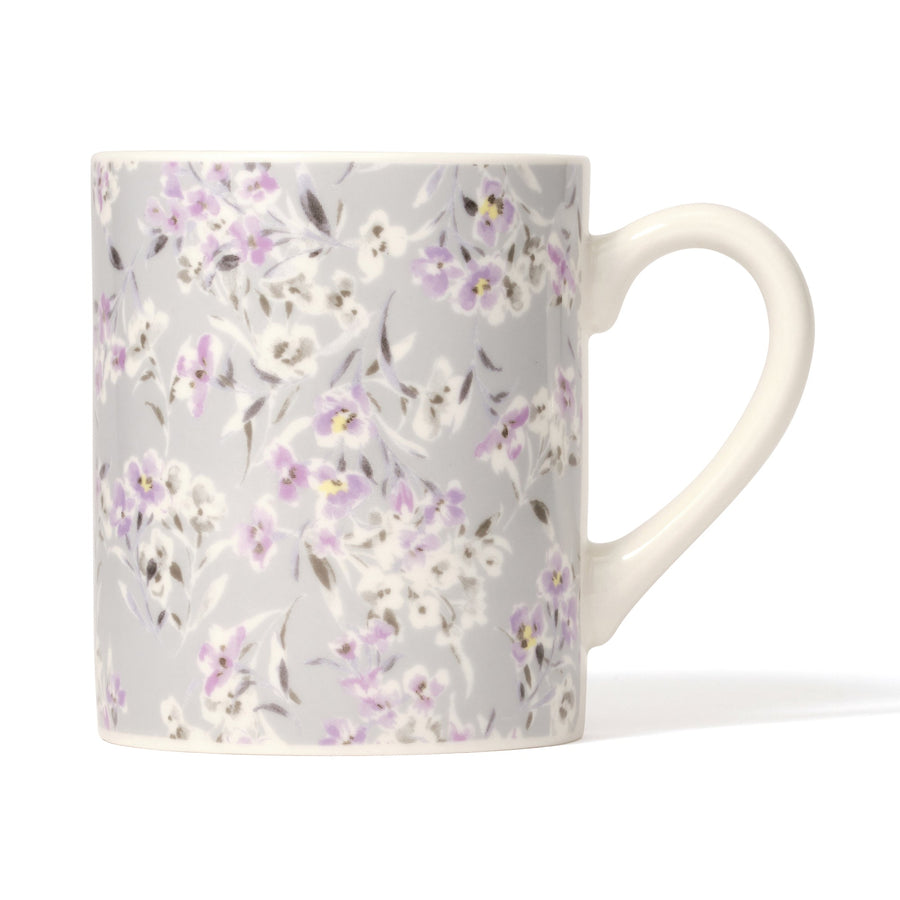 Mio Mug Floral Grey