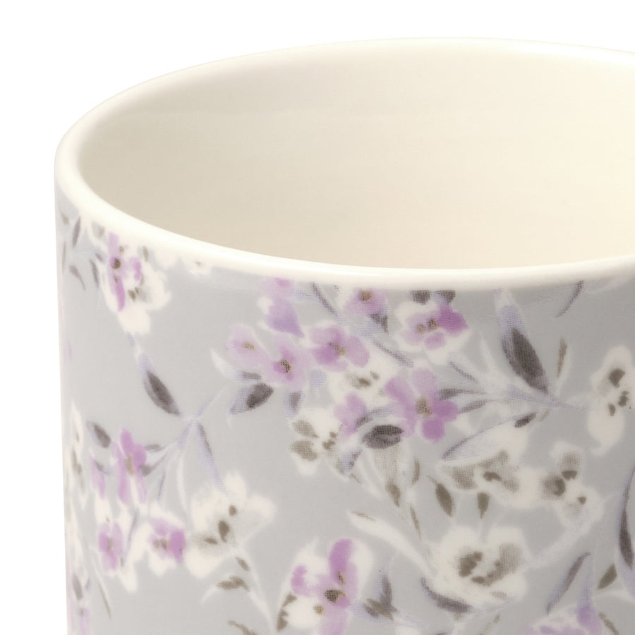 Mio Mug Floral Grey