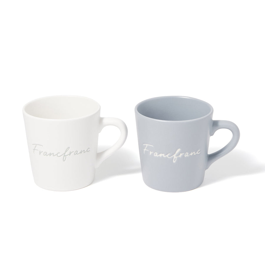 GS Pair of Mugs NATURAL