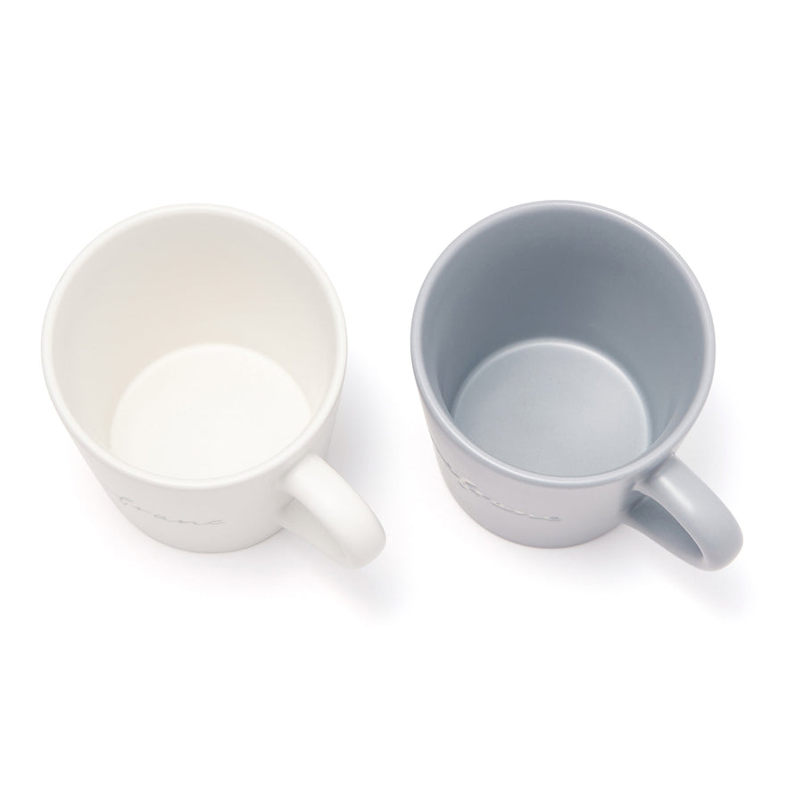 GS Pair of Mugs NATURAL