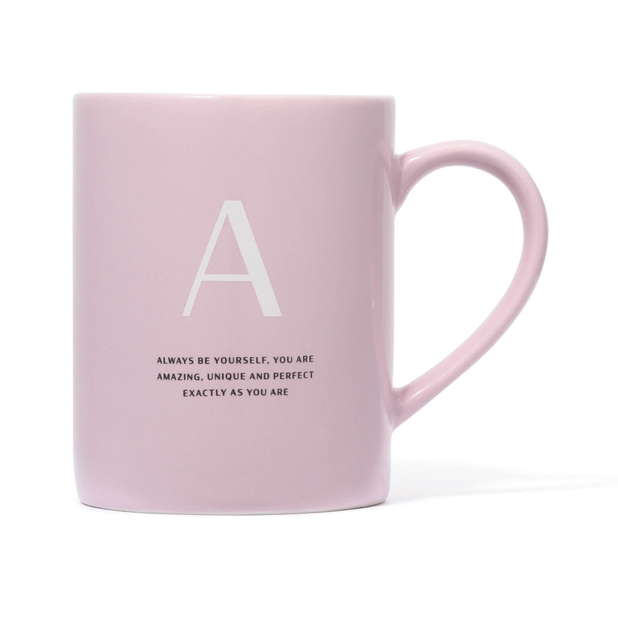 Initial Mug Natural A