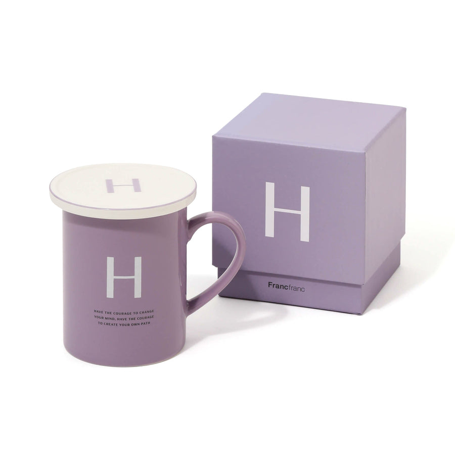 Initial Mug Natural H