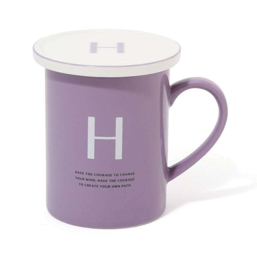 Initial Mug Natural H