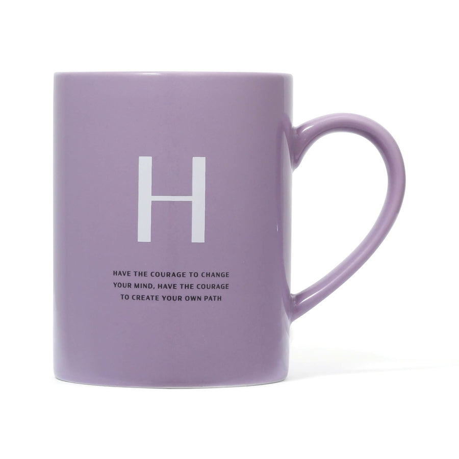 Initial Mug Natural H