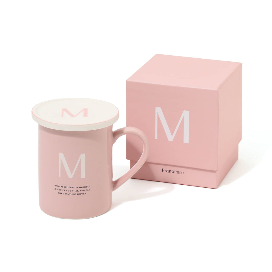 Initial Mug Natural M