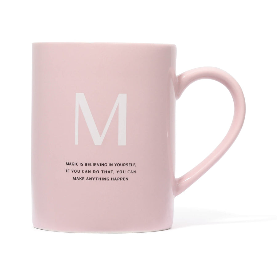 Initial Mug Natural M