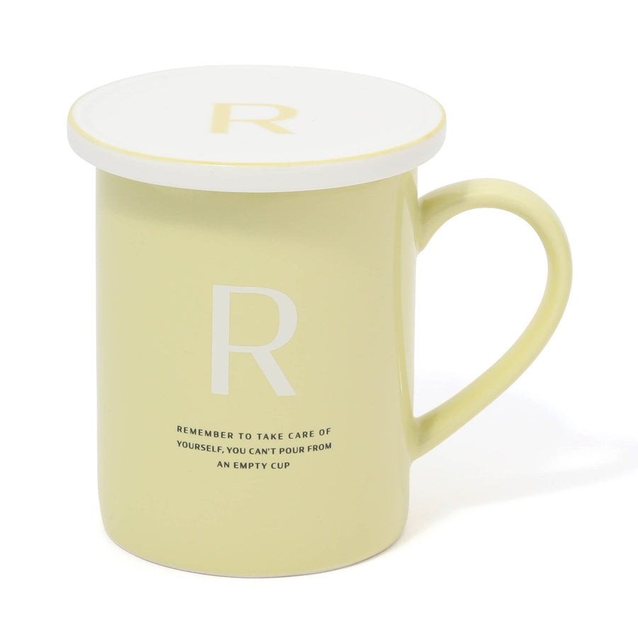 Initial Mug Natural R