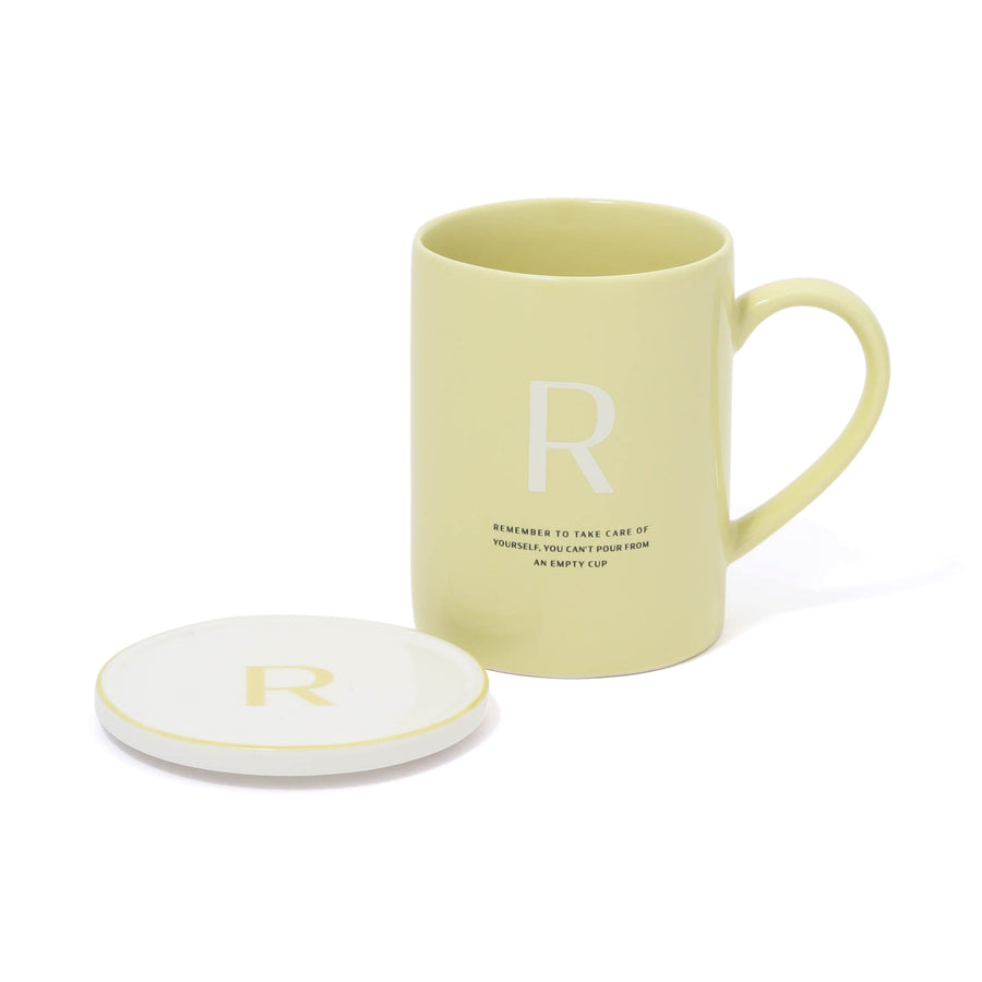 Initial Mug Natural R