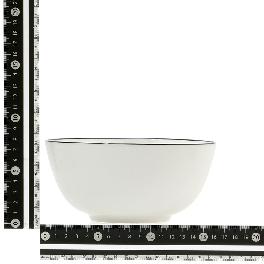 Ordy Deep Bowl, Set of 2, White