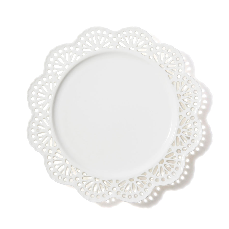 Pannier Plate Lace M White