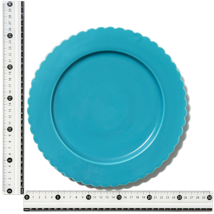 Miami Plate L Turquoise