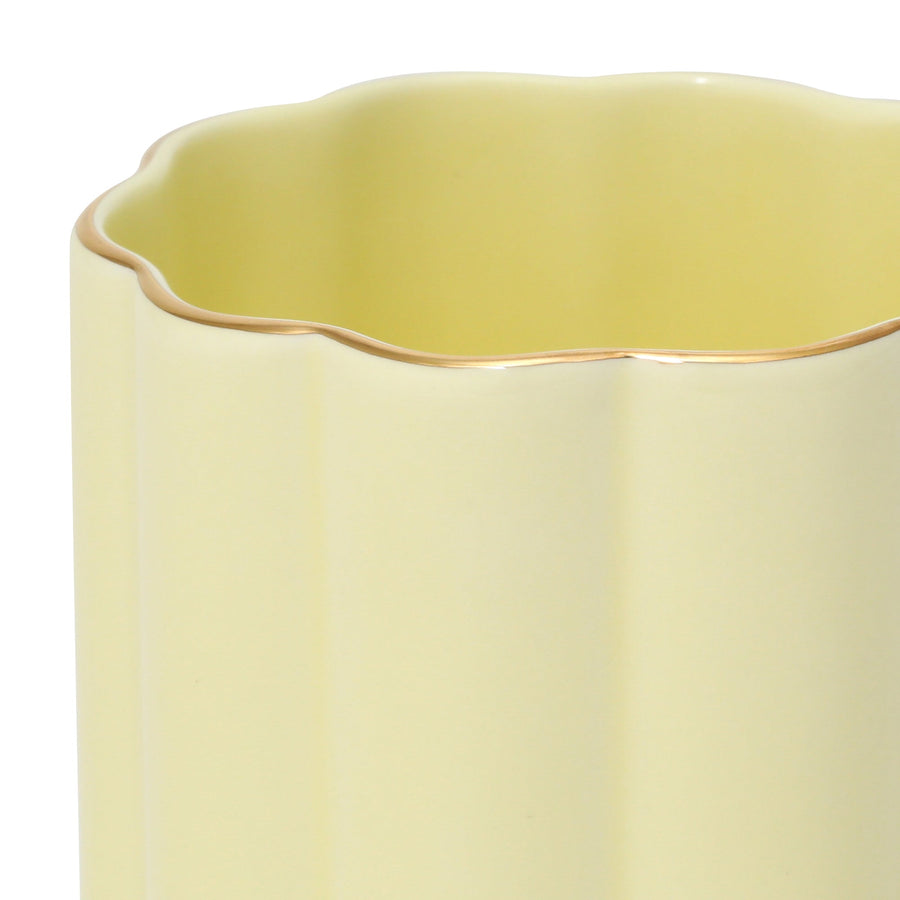 Pastel Scallop Mug Yellow