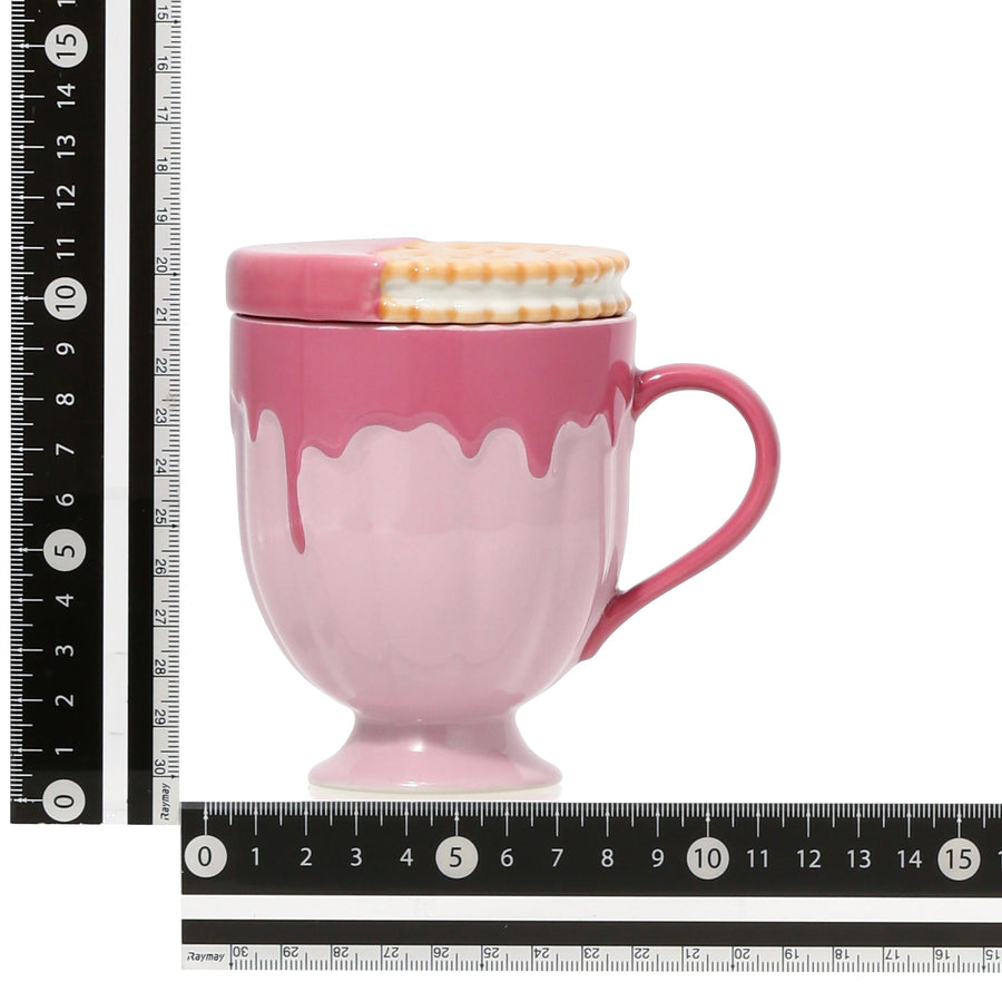 Sweets Mug Biscuit Pink