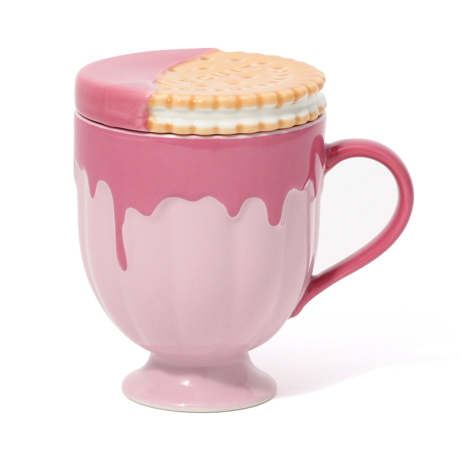 Sweets Mug Biscuit Pink