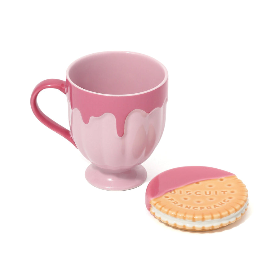 Sweets Mug Biscuit Pink