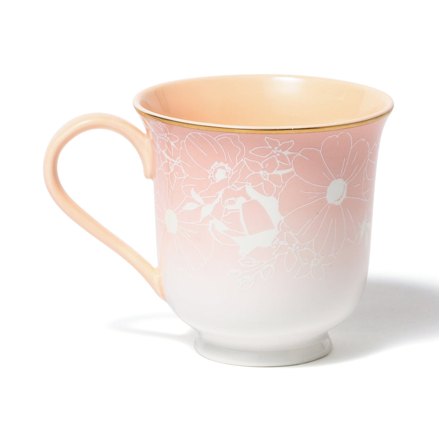 GS Pair of Mugs Flower &amp; Leaf