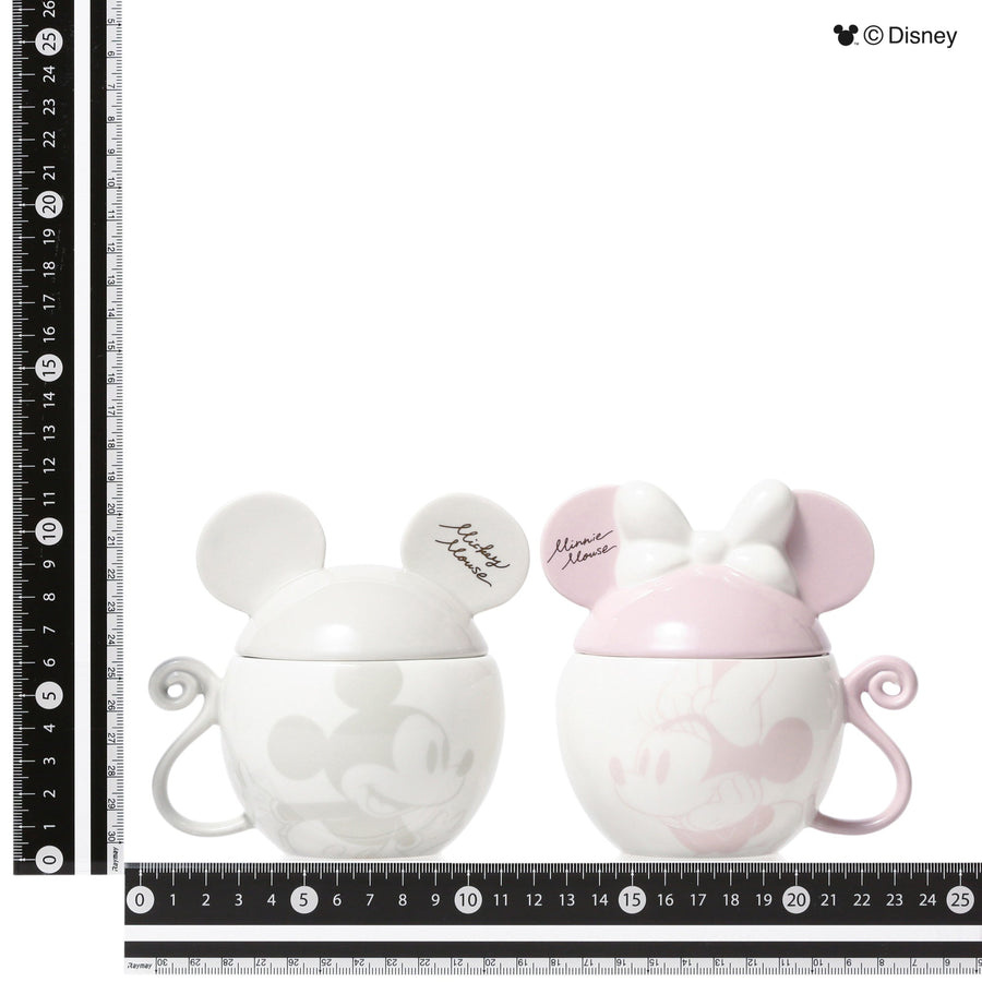 Disney Pair Mug Motif Pink x Gray